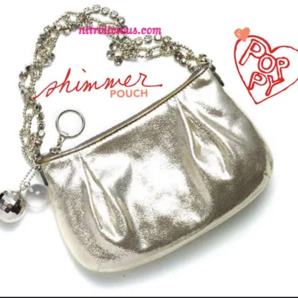 Coach Poppy Metallic Rhinestone Shoulder Bag, A limited edition
